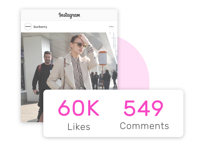 Burberry instagram page online